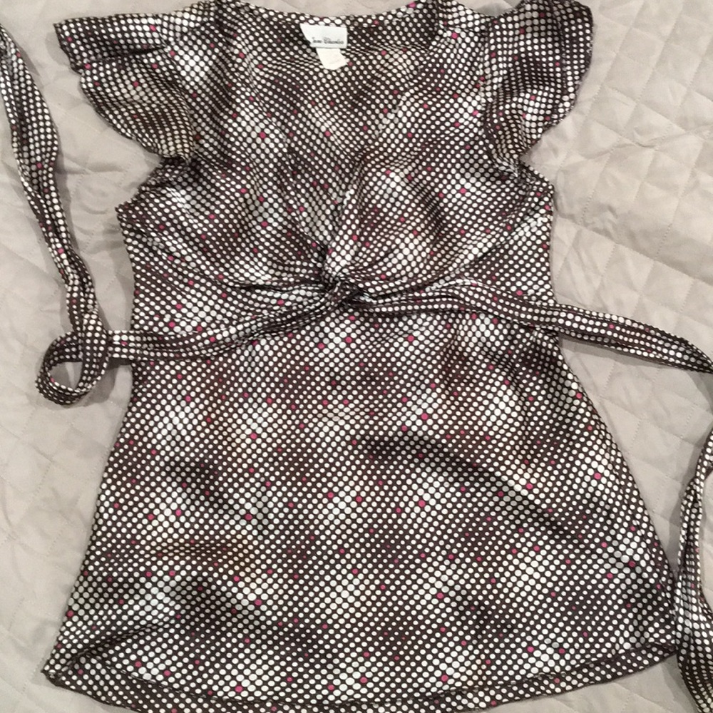 Anne Charles satin shirt size medium